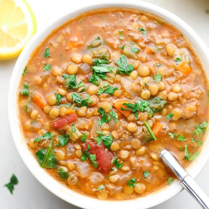 Healthy & Vegan: Your Quick Guide to The Best Lentil Soup Recipe